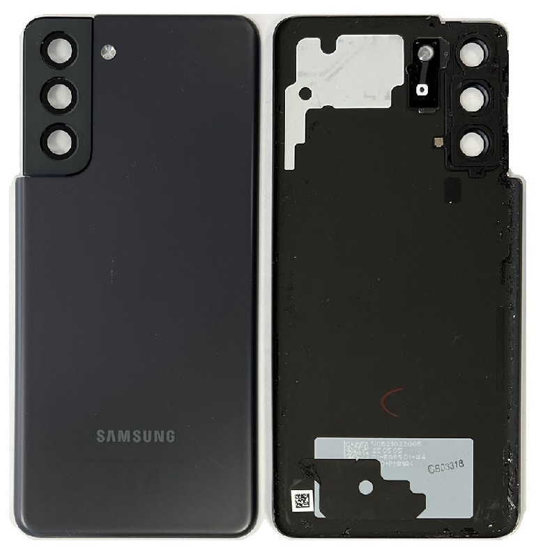 Aizmugurējais vāciņš priekš Samsung G991 S21 5G Phantom Pelēks original (used Grade B)