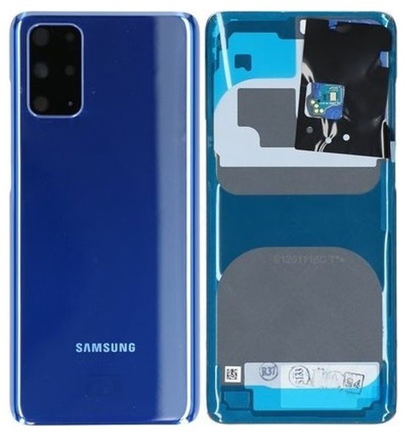 Aizmugurējais vāciņš priekš Samsung G985/G986 S20 Plus Aura Zils original (used Grade C)