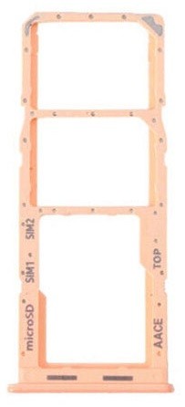 SIM kartes turētājs Samsung A13 A135/A137 Persiku krāsa oriģināls (servisa komplekts)