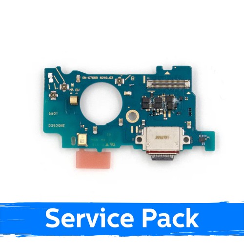 Uzlādes ports saderīgs ar Samsung G766 Xcover 7 Pro ar elastīgo kabeli / plati (Service Pack)