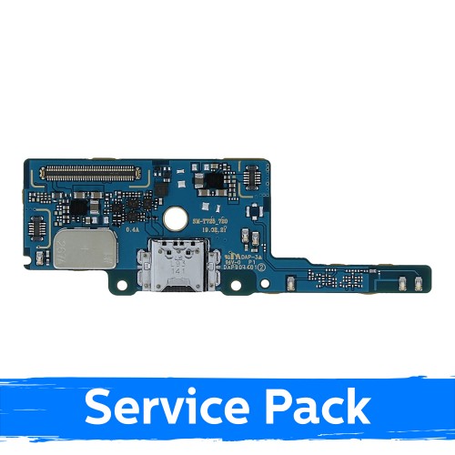 Uzlādes ports saderīgs ar Samsung T720 Tab S5e ar elastīgo kabeli / plati (Service Pack)