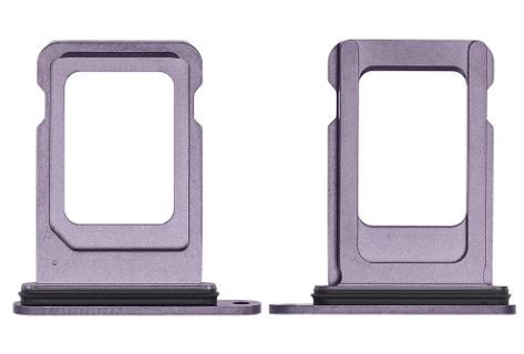 SIM card holder priekš iPhone 14 Pro/14 Pro Max Deep Violets ORG