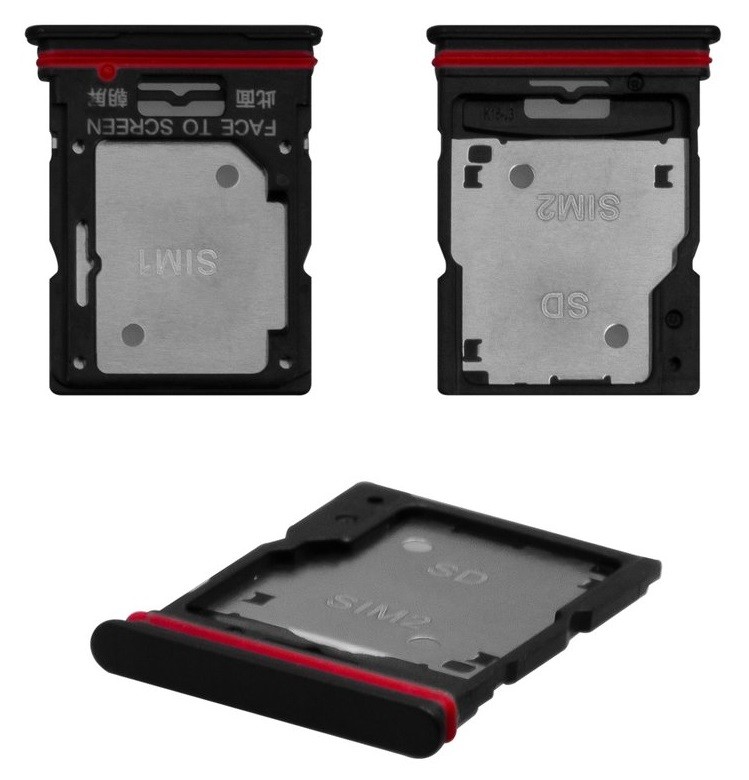 SIM card holder Xiaomi Redmi Note 11 Pro 5G Graphite Pelēks ORG