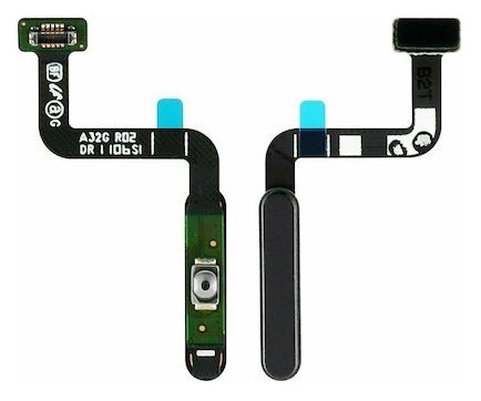 Flex Samsung A326 A32 5G ar on/off un fingerprint Melns original (service pack)