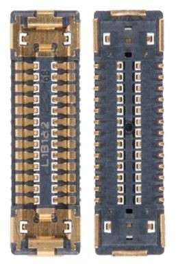 Samsung G980/G981/G985/G986/G988/G991/G996/G998/S901/S906/S908/N975/N976/N980/N981/N986/F707 plates savienotājs BTB ligzda 2x20pin 3710-004376 (servisa komplekts)