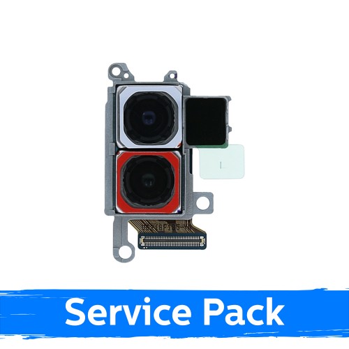 Kamera saderīga ar Samsung G985 (G986) S20 Plus Aizmugurējā kamera / (dual) 64M AF + 12M / (Service Pack)
