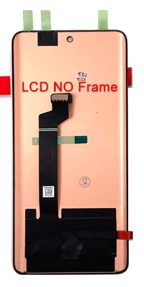 LCD screen Huawei Nova 9/Honor 50 ar touch screen Melns ORG