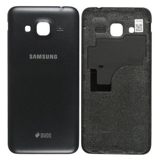Aizmugurējais vāciņš priekš Samsung J320 J3 2016 Melns original (used Grade B)