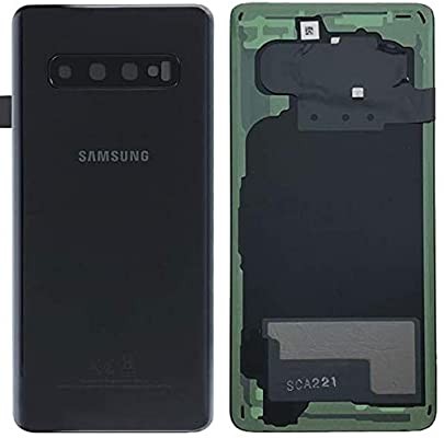 Aizmugurējais vāciņš priekš Samsung G973 S10 Prism Melns original (service pack)