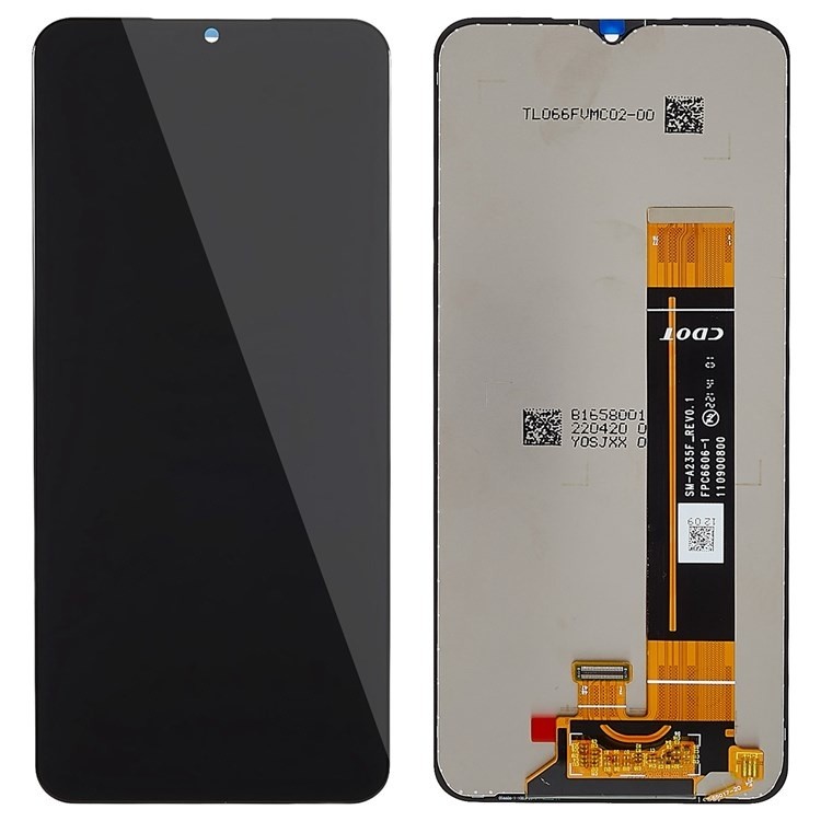 LCD screen Samsung A235 A23 4G 2022 ar touch screen Melns original