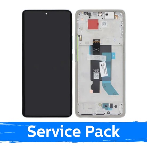 LCD displejs saderīgs ar Xiaomi Poco X7 5G ar rāmi / zaļš / (Service Pack)