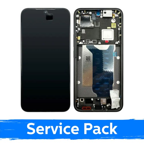 LCD displejs saderīgs ar Xiaomi 15T Pro 5G ar rāmi / melns / (Service Pack)