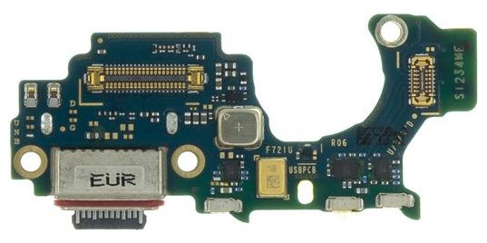 Flex Samsung F721 Z Flip 4 5G priekš plugin un microphone original (service pack)