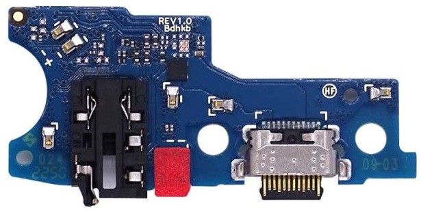 Flex Samsung A145P A14 4G 2023 priekš plugin, microphone, headphone connector original (service pack)