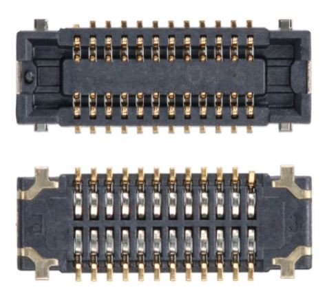 Samsung A125/A135/A136/A137/A225/A256/A325/A326/A336/A415/A426/A515/A525/A526/A528/A536/A546/A556/A725/G525/G770/M127/M135/M225/M236/M307/M317/M325/M515/M526/T730/T736/P610/P615/P636 plates savienotājs BTB ligzda 2x12pin 3710-003874 (servisa komplekts)