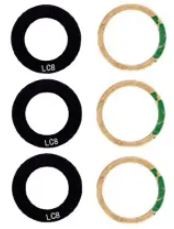 Samsung A047 A04S 2022 lens priekš camera (only lens 3pcs) ORG