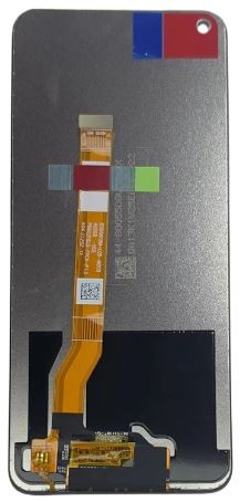 LCD screen Oppo A96 4G/Realme 8i/9i/Narzo 50 4G ar touch screen Melns ORG