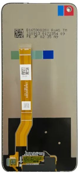 LCD screen Realme 9 5G/9 Pro 5G/Oneplus Nord CE 2 Lite ar touch screen Melns ORG