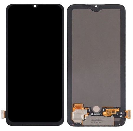 LCD screen Xiaomi Mi 10 Lite 5G ar touch screen Melns ORG