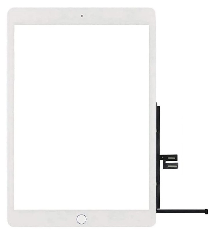 Touch screen iPad 10.2 2019 (7th Gen)/10.2 2020 (8th Gen) ar Home button Balts ORG