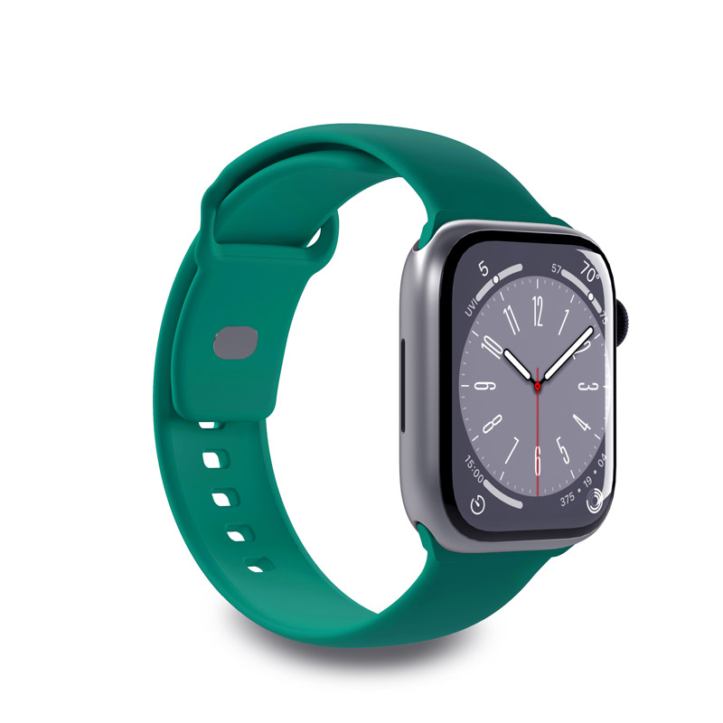 PURO ICON - elastīgs siksniņa Apple Watch 44/45/46/49 mm (S/M & M/L) (Jade)