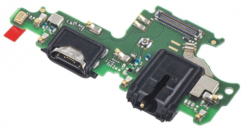 Flex Huawei Honor View 10 (Honor V10) priekš plugin, microphone, headphone connector original (service pack)