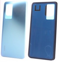 Aizmugurējais vāciņš priekš Xiaomi 12T/12T Pro Zils ar camera lens ORG