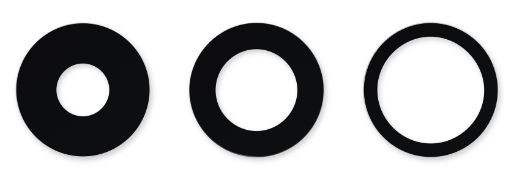 iPhone 14 Pro/14 Pro Max lens priekš camera (only lens 3pcs) ORG