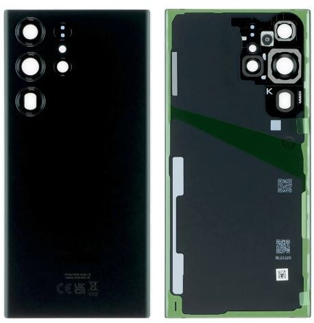 Aizmugurējais vāciņš priekš Samsung S918 S23 Ultra Phantom Melns original (used Grade A)