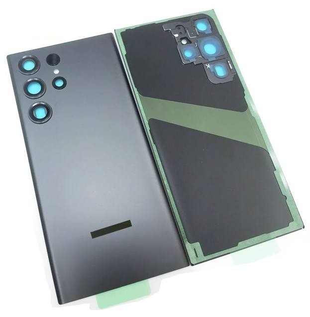 Aizmugurējais vāciņš priekš Samsung S918 S23 Ultra Phantom Melns original (used Grade B)