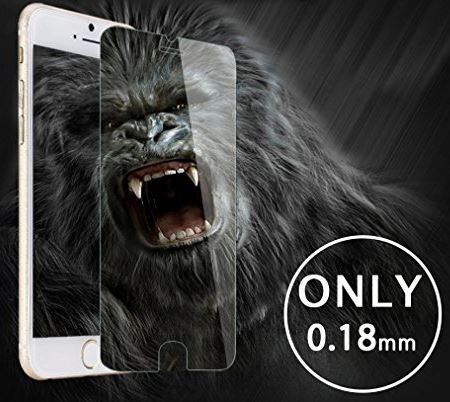 Screen protection glass "Gorilla 0.18mm" Apple iPhone 15 Pro melns bulk