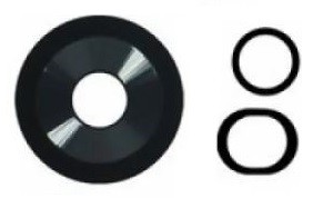 Huawei P60 Pro lens priekš camera Melns (only lens 3pcs) ORG