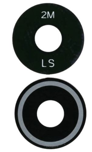 Samsung A03 A035 lens priekš camera Melns (Lens2) original (service pack)