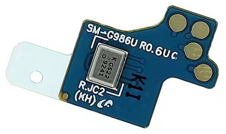 Oriģinālā mikrofona plates modulis Samsung G985 S20 Plus (servisa komplekts)