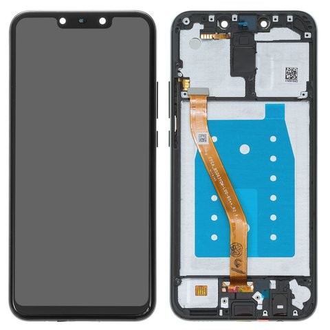 LCD screen Huawei Mate 20 Lite ar touch screen ar frame Melns ORG