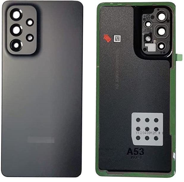 Aizmugurējais vāciņš priekš Samsung A536 A53 5G Awesome Melns original (used Grade B)