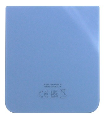 Back down maciņš priekš Samsung F721 Z Flip4 5G Zils (used Grade C)