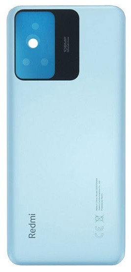Aizmugurējais vāciņš priekš Xiaomi Redmi Note 12S Ice Zils ORG