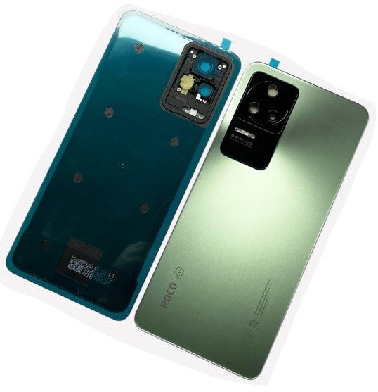 Aizmugurējais vāciņš priekš Xiaomi Poco F4 Nebula Zaļš original (service pack)