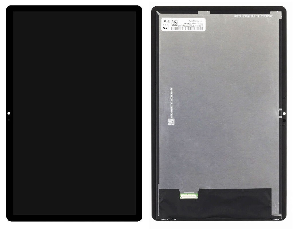 LCD screen Lenovo Tab M10 Plus 3rd Gen 10.61 TB-125/TB-128 ar touch screen Melns (Refurbished) ORG