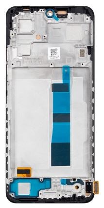 LCD screen Xiaomi Redmi Note 12 4G ar touch screen ar frame Onyx Pelēks OLED