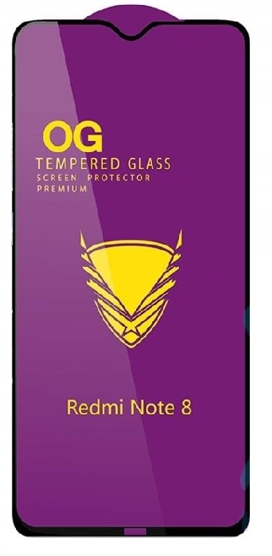 Screen protection glass "11D Full Glue" Xiaomi Redmi Note 13 4G/Note 13 5G/Note 13 Pro 5G melns bulk