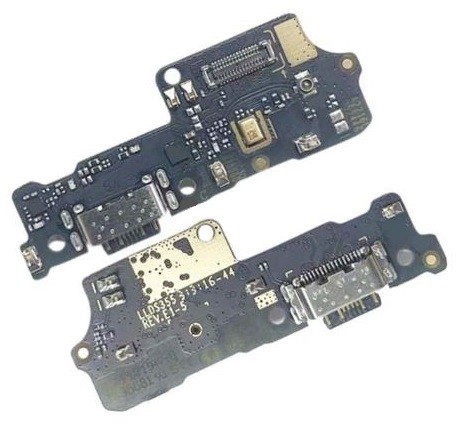 Flex Xiaomi Redmi 10C/Poco C40 ar charging connector un microphone original (service pack)