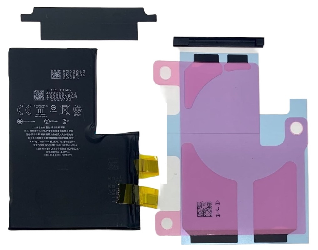 Baterija ORG priekš iPhone 13 Pro Max 4352mAh bez BMS ar sticker