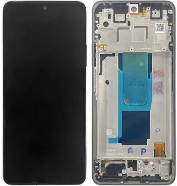 LCD screen Xiaomi Redmi Note 11 Pro+ 5G ar touch screen ar frame Graphite Pelēks OLED