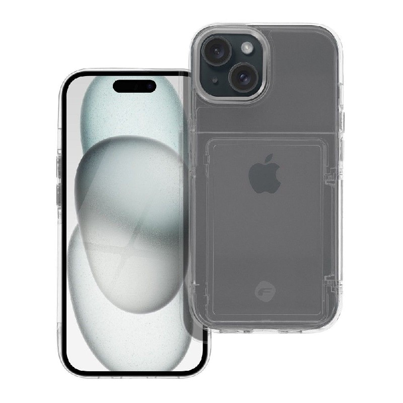 Maciņš Forcell F-PROTECT priekš iPhone 15 caurspīdīgs