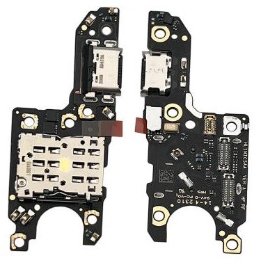 Flex Huawei Nova 10 ar charging connector un microphone, SIM reader original (service pack)