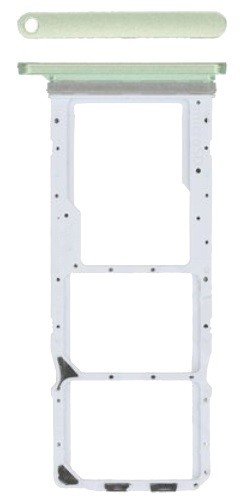 SIM card holder Samsung A057 A05S 2023 Light Zaļš original (service pack)