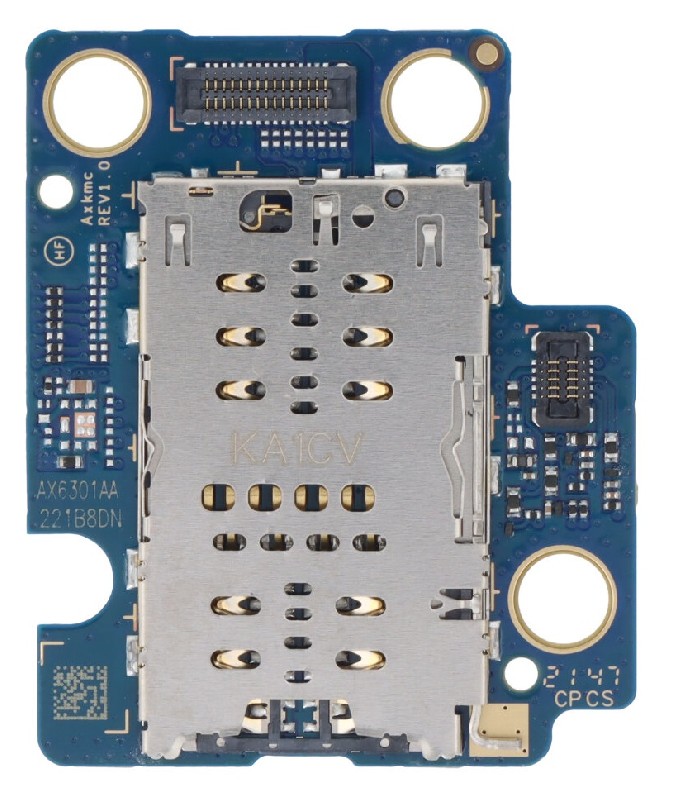 Flex Samsung X200 Tab A8 10.5 2021 ar Micro SD slot original (service pack)