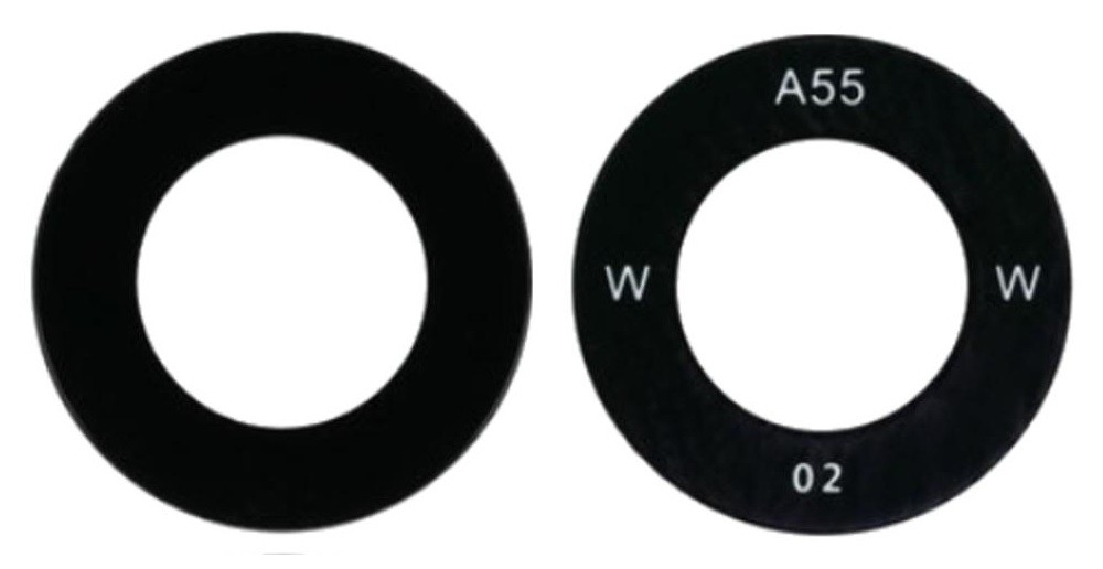 Samsung A356 A35 5G/A556 A55 5G lens priekš camera Melns (lens Wide) 1pcs (service pack)